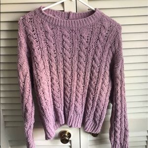 Purple American Eagle Sweater